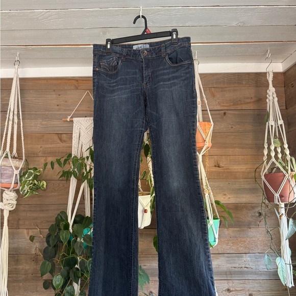 Jolt Denim - Jolt Dark Blue Flare Women's Jeans